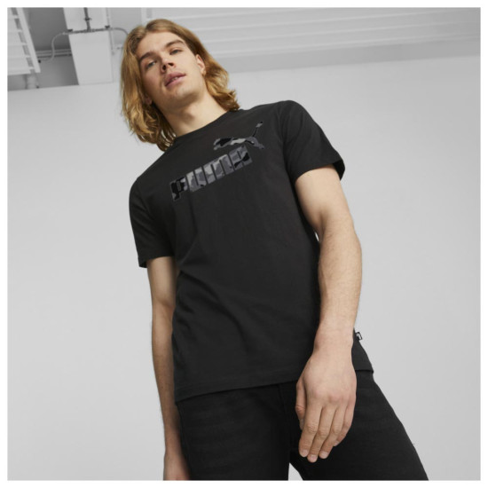 Puma Ανδρική κοντομάνικη μπλούζα Essentials+ Camo Graphic Tee